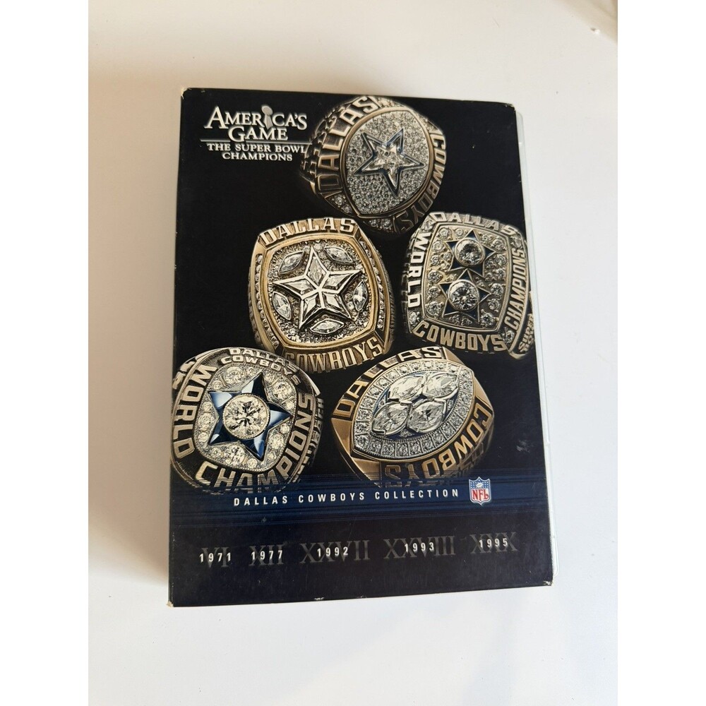 Dallas Cowboy 5x Super Bowl Champions video collection America’s Game